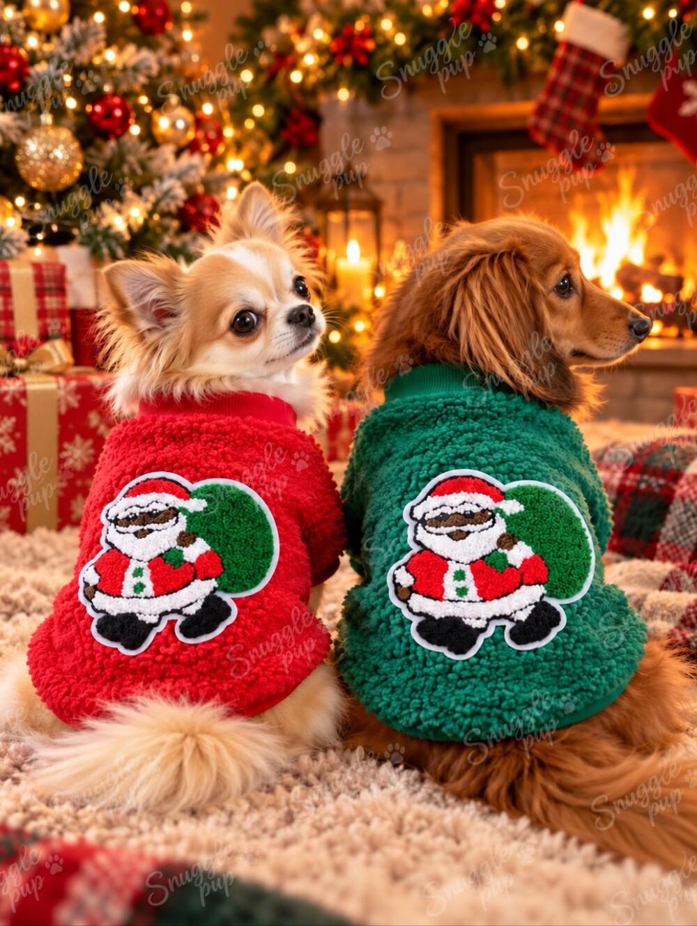 Dog Christmas Sweater Size S